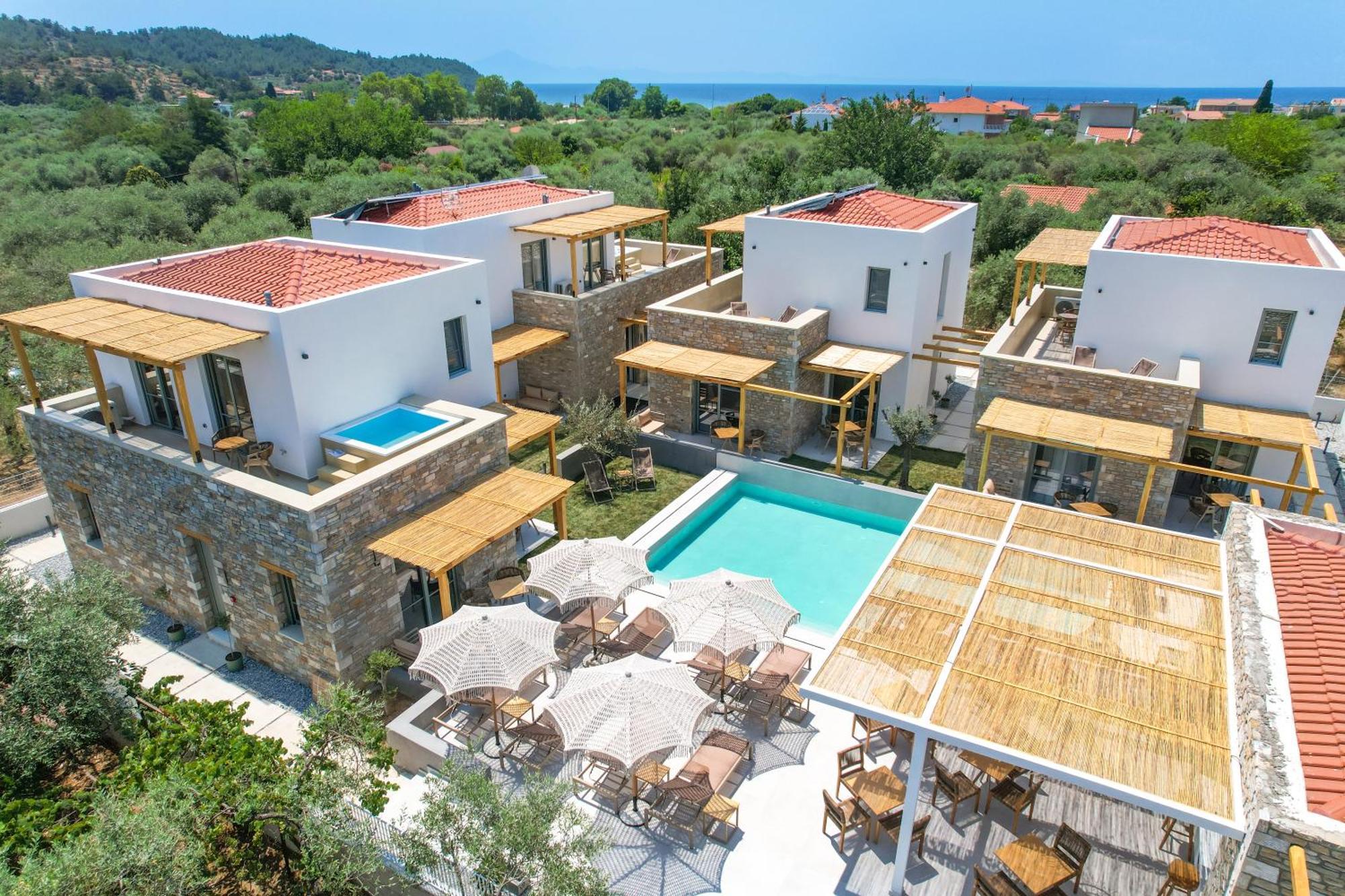 Azzure Luxury Suites Potos Exterior foto